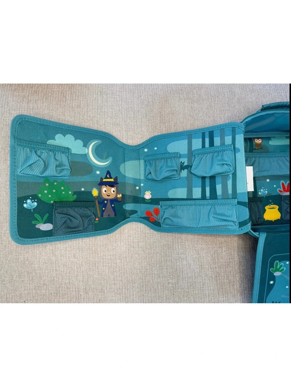 Tonies Carrying Case Max Wizard and Owl Magical Forest Storage Bag NWOT